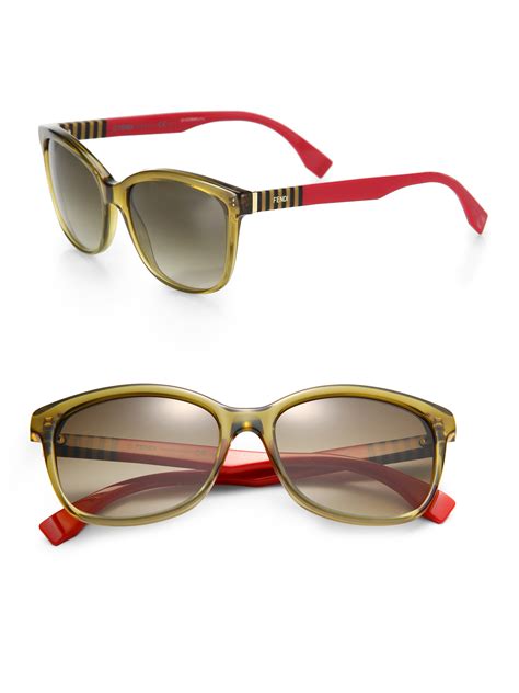 Fendi Wayfarer Eyeglasses 